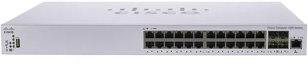 Коммутатор Cisco Catalyst 1300 24x10GE, 4x10G SFP+ Shared