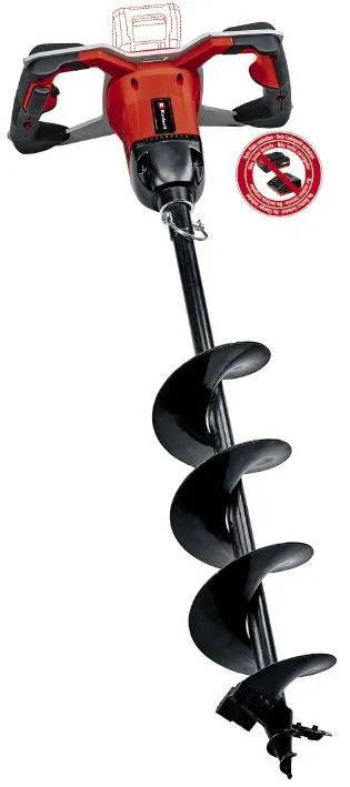 Бур грунтовий Einhell Professional GP-EA 18/150LI BL - Solo акумуляторний PXC 18В 125об/хв бур 80/15см 5.7кг без АКБ та ЗП