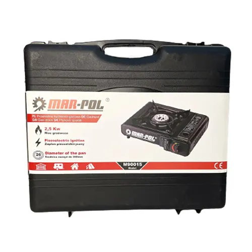 Заказать Портативная газовая плита (туристическая) Mar-Pol M90012 в кейсе [Оригинал] польская с доставкой