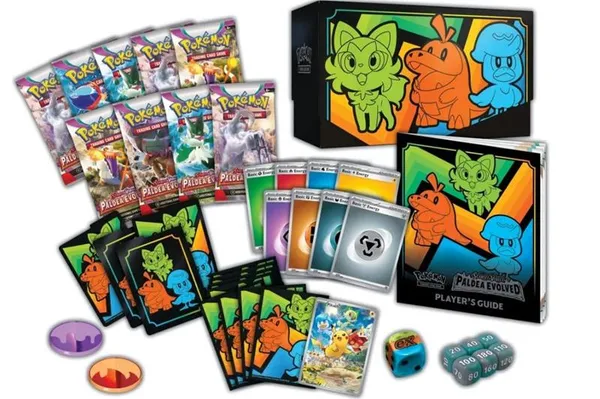 Коллекционная карточная игра Pokemon: SV02 Paldea Evolved Elite Trainer Box