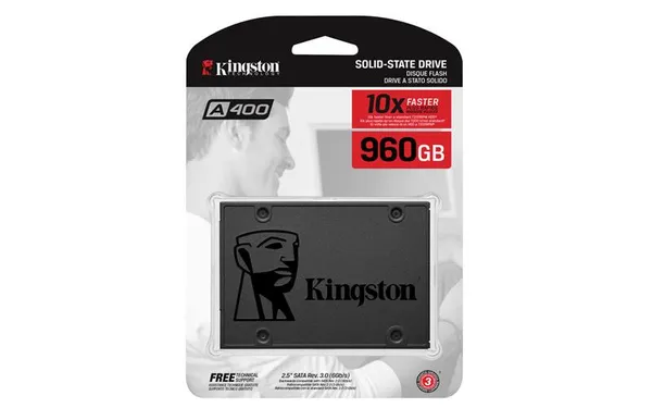 Накопичувач SSD Kingston 2.5"  960GB SATA A400