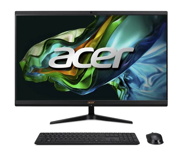 Комп'ютер персональний моноблок Acer Aspire C24-1800 23.8" FHD, Intel i5-1335U, 16GB, F512GB, UMA, WiFi, кл+м, без ОС, чорний