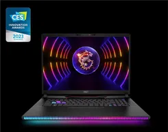 Ноутбук MSI Raider 17" QHD+, Intel i9-13950HX, 32GB, F1TB, NVD4080-12, W11, черный фото