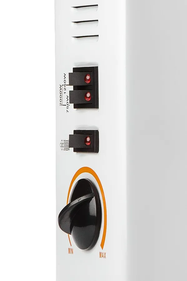 Купить Конвектор Neo Tools, 25м2, 2000Вт, мех. упр-ние, с терморегулятором, открытый нагрев. элемент, белый