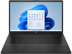 Ноутбук HP 17-cp2022ua 17.3" FHD IPS AG, AMD R5-7520U, 8GB, F512GB, UMA, DOS, черный фото