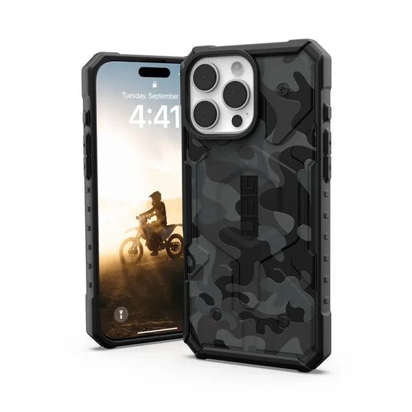 Чохол UAG для iPhone 16 Pro Max, Pathfinder SE Magsafe, Midnight Camo