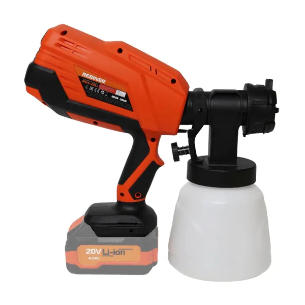Краскопульт на аккумуляторе Rebiner RSA-20Li (без АКБ и ЗУ) заказать