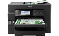 МФУ ink color A3 Epson EcoTank L15150 32_22 ppm Fax DADF Duplex USB Ethernet Wi-Fi 4 inks Pigment фото