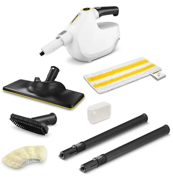 Пароочиститель Karcher SC 1 Multi & Up, 1300Вт, 200мл, белый