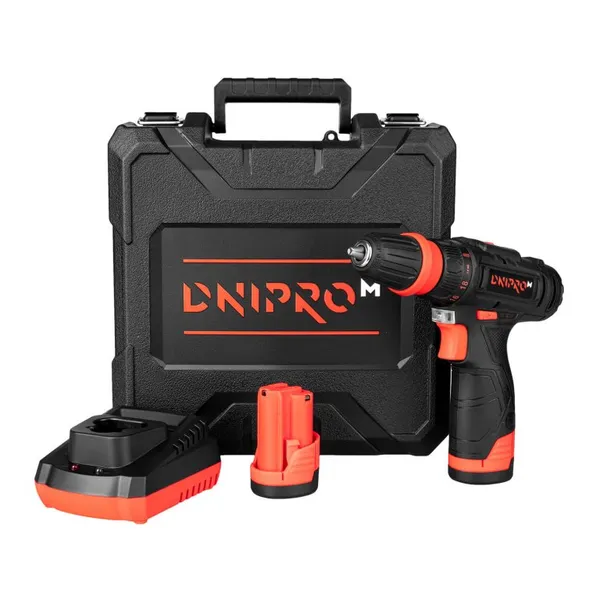 Аккумуляторная дрель-шуруповерт Dnipro-M CD-12QX (АКБ+ЗУ)