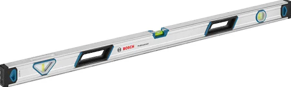 Рівень Bosch, 120см, 3 капсули, алюмінієвий корпус, отвори для руки