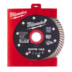 Диск алмазний MILWAUKEE DHTS 125, 125мм фото