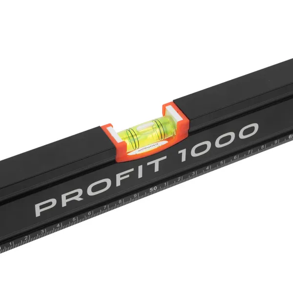 Уровень строительный Dnipro-M Profit 1000 мм с магнитом фото №4