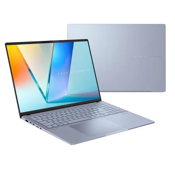 Ноутбук ASUS Vivobook S 16 S5606CA-RI142W 16" 3K OLED, Intel Ultra 7 255H, 32GB, F1TB, UMA, Win11, Голубой