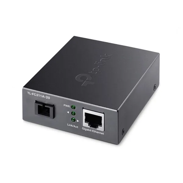 Медиаконвертер TP-LINK FC311A-20 1xGE, 1x1000BASE-LX, SM, WDM, 20km, SC