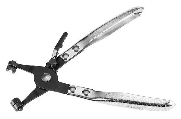 Клещи для хомутов Neo Tools, 0-45мм, 210мм, самозажимные