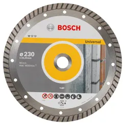 Диск алмазний Bosch Standard for Universal Turbo, 230х22.23мм фото