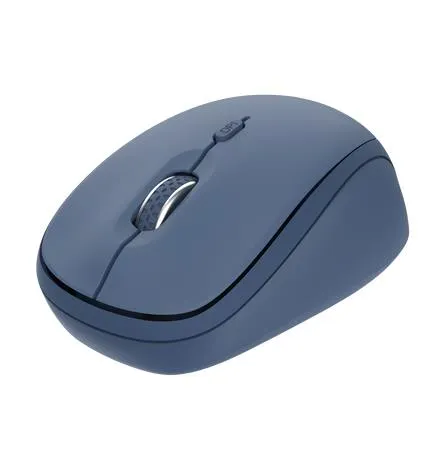 Мышь Trust Yvi+ Compact Multi-Device, WL/BT/USB-A, синий