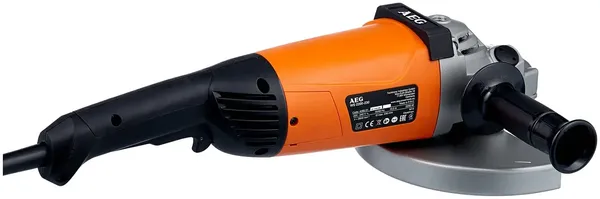 Шлифмашина угловая WS2200-230DMS AEG, 2200Вт, Ø 230мм, 6600об/мин, М14, 5.2кг купить в Украине