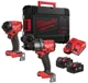 Набір з двох інструментів безщіткових Milwaukee M18FPP2A3-502X, 4933480873 , (комбінований дриль M18FPD3, ударний шуруповерт M18