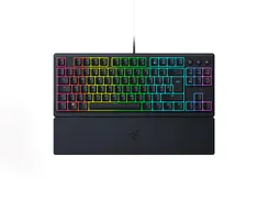 Клавиатура механическая Razer Ornata V3 TKL 84key, Mecha-Membrane Switch, USB-A, EN/UK, RGB, чёрный фото