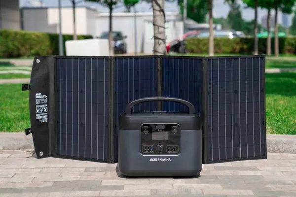 Портативная солнечная панель 2E, DC 120 Вт, USB-С 18 Вт, USB-A 24 Вт купить онлайн