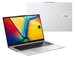 Ноутбук ASUS Vivobook S 15 K5504VA-MA383 15.6" 2.8K OLED, Intel i7-13700H, 16GB, F1TB, UMA, NoOS, Сріблястий фото