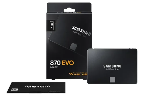 Накопичувач SSD Samsung 2.5" 4TB SATA 870EVO