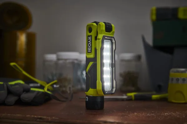 Ліхтар інспекційний акумуляторний Ryobi USB Lithium RLI4-120G, 4В, 2А·год, 650лм, 3 функції освітлення, магніт, затискач відгуки