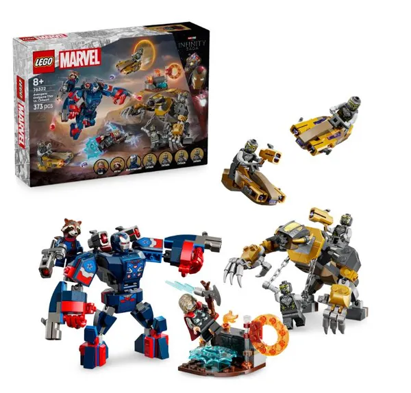 Конструктор LEGO Super Heroes Мстители: Окончание Тор против Читаури