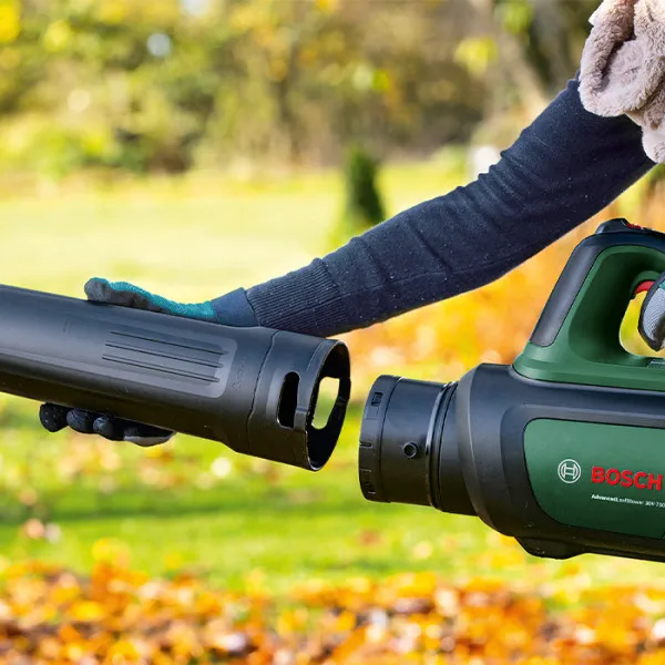 Воздуходув садовый аккумуляторный Bosch AdvancedLeafBlower 36В-750 АКБ 1х2А·час ЗП 200км/час 3.5кг заказать