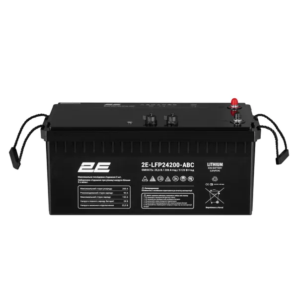 Акумуляторна батарея 2E LFP24, 24В, 200А•год, ABC 8S замовити