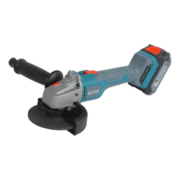 Набір із трьох акумуляторних інструментів Konner&Sohnen KS RHAGD 20V SET 3 20В дриль, шліфмашина кутова, перфоратор, швидкий ЗП 4.5А акб 2х4А·год сумка 7.5кг з доставкою