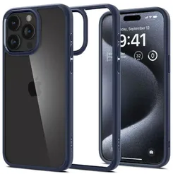 Чохол Spigen для iPhone 15 Pro, Ultra Hybrid, Navy Blue фото