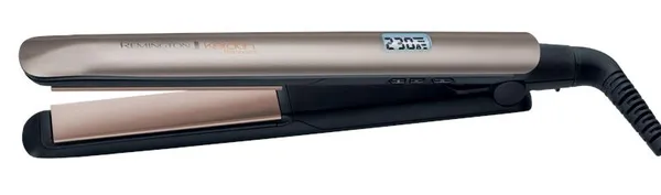 Випрямитель Remington Keratin Protect, 50Вт, темп.режимов-9, 150-230С, дисплей, керамика, серебристый