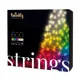 Гирлянда Smart LED Twinkly Strings RGBW 600 IP44 48м черный кабель