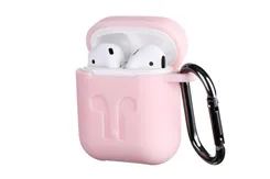 Чохол 2Е для AirPods (Gen 1-2, 2016-2019), Pure Color Silicone Imprint (3.0mm), рожевий світлий фото