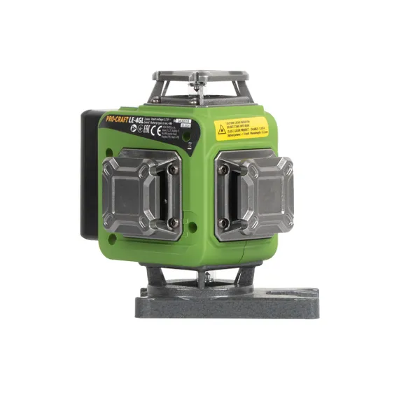 Строительный уровень 16 лучей Procraft LE-4GL с зеленым диодом купить в Украине