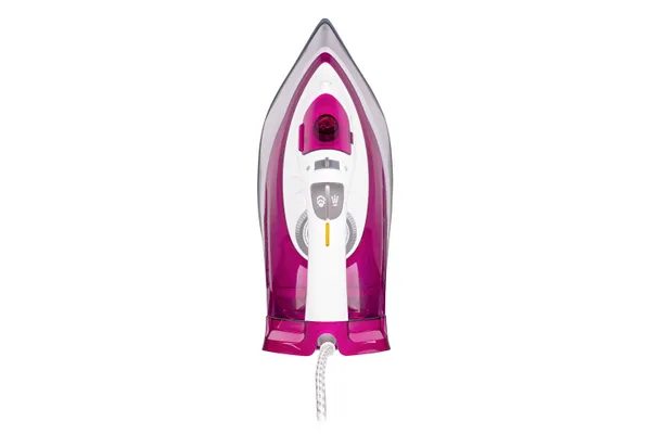 Купити Праска Ardesto IR-C2230-BUR, 2200Вт, 300мл, паровий удар, керам. підошва, малиновий