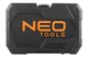 Набір інструментів Neo Tools, набір торцевих головок, 46 шт, 1/4", CrV, кейс фото №14