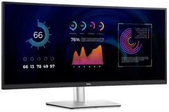 Монітор DELL 34" P3424WE HDMI, DP, USB-C, RJ-45, IPS, 3440x1440, 21:9, sRGB 99%, CURVED, HAS фото