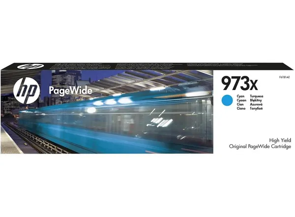 Картридж HP No.973X PageWide Pro 452/477 Cyan (7000 стр)