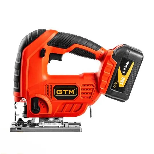 Лобзик акум. JS18/65 18В, 0-2500ход/хв, Quick Fix, дерево/кол.мет/сталь-65/10/6мм, +акум. 4Аг, зарядний пристрій цена в Украине