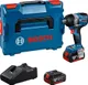 Гайковерт ударный Bosch GDS 18V-750C 18В 2x5А·час до 3000об·мин 270/380/750Нм квадрат 1/2" ЗП GAL18V-40 кейс 1.7кг