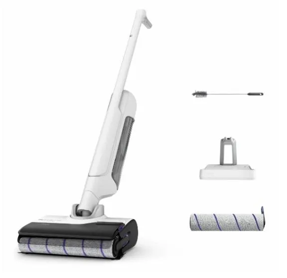 Пилосос Rowenta безпровідний миючий X-Clean 10, 200Вт, конт пил -0.67л, конт для води-0.73л, автон. робота до 60хв, вага-4.15кг, НЕРА, білий