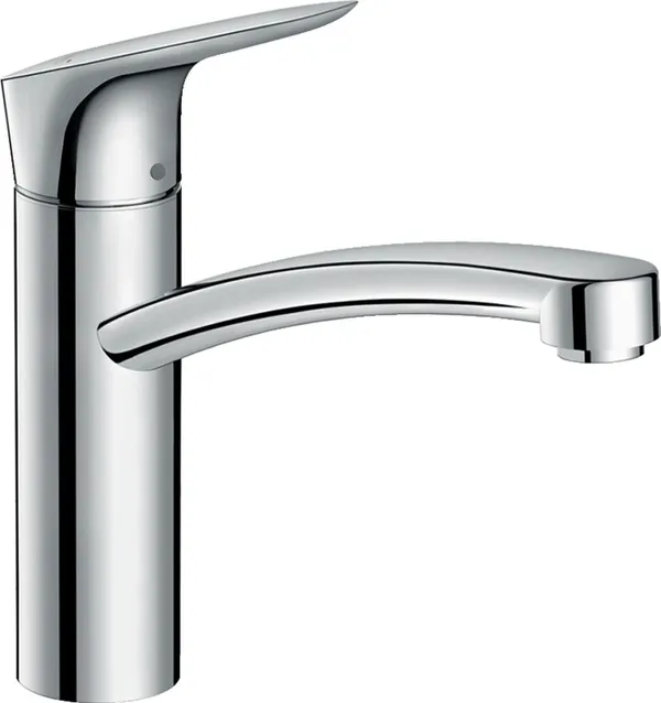 Смеситель для кухни Hansgrohe Logis, дл.излива - 220мм, поворотный, 1 рычаг, KM160, хром