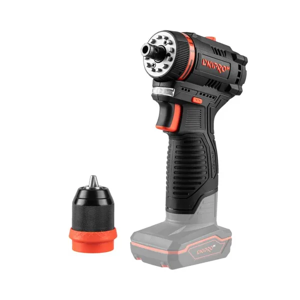 Аккумуляторная дрель-шуруповерт Dnipro-M CD-12QBC (Без АКБ и ЗУ) заказать