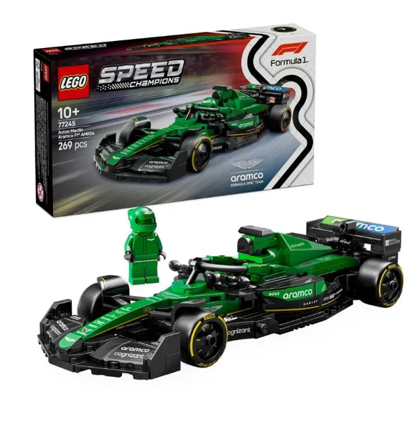 Конструктор LEGO Speed Champions Автомобіль для перегонів Aston Martin Aramco F1® AMR24