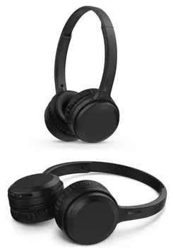 Наушники On-ear Philips TAH1108 BT 5.2, SBC, Wireless, Mic, Черный фото