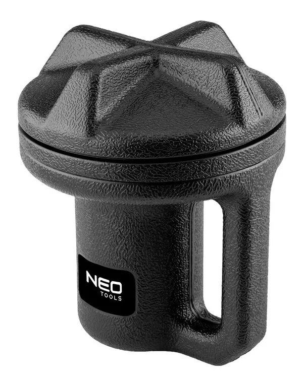 Обогреватель газовый туристический Neo Tools, 92г/час, картриджный, регулятор, пьезоподжиг, черный с доставкой